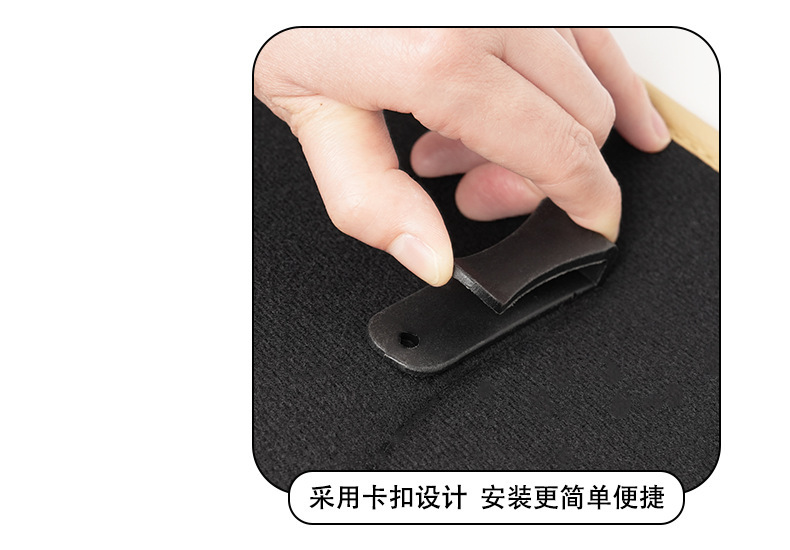Cartoon Car Seat Anti-Kick Pad, Universal Rear Seat Back Protective Pad for All Seasons, Car Rear Seat Protective Pad, Anti-Wear Pad