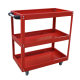 Ruichi Three-Layer Steering Brake Wheel Hand Push Parts Car Auto Repair Storage Movable Tool Cart Processing and Customization