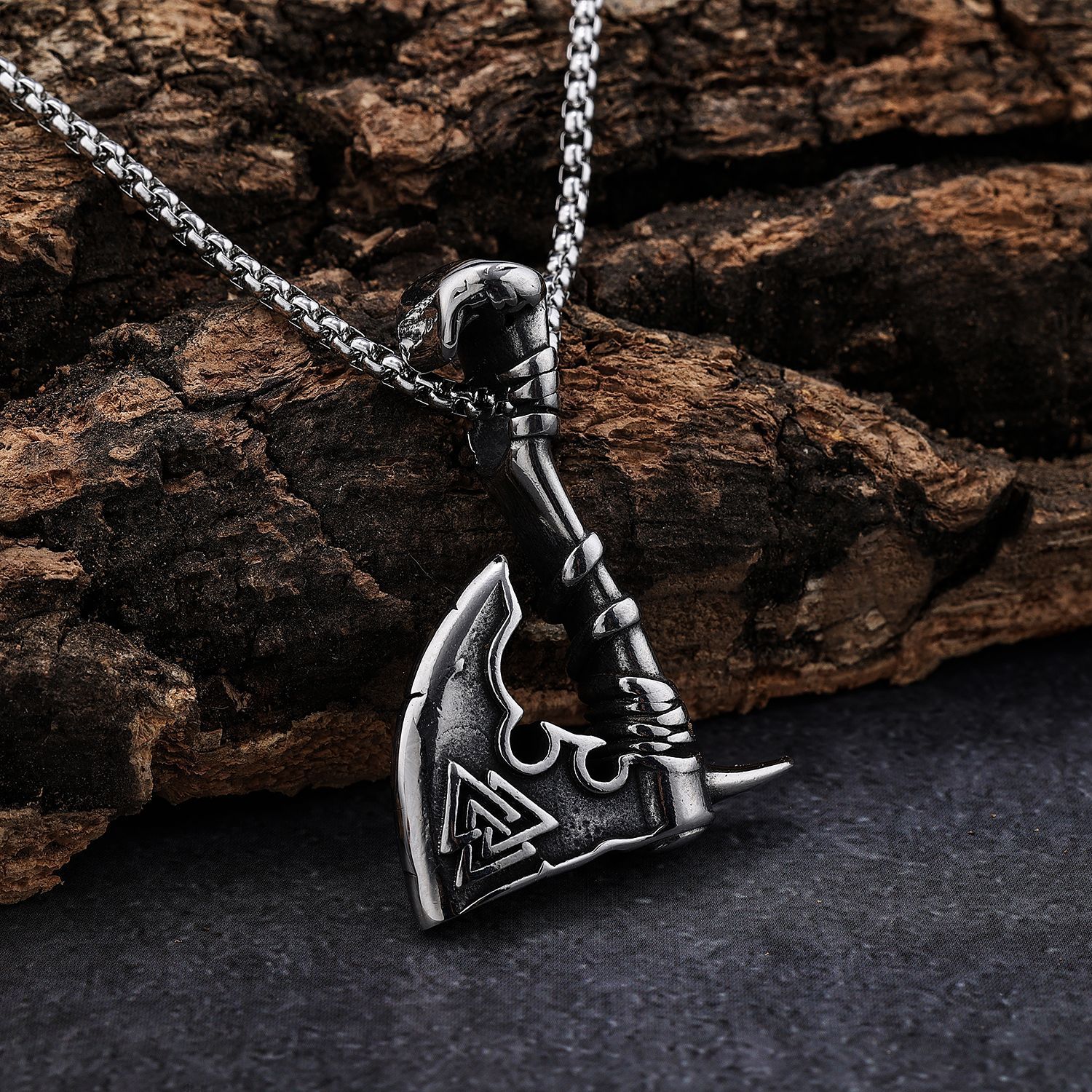 16g Weight Retro Axe 304 Stainless Steel Polishing Men'S