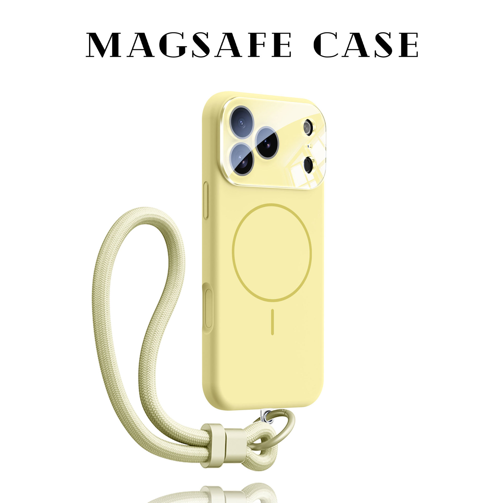 Magnetic Charging Suitable for Apple 17 Liquid Silicone 16Promax Camera Button Air All-Inclusive Anti-Fall Magsafe