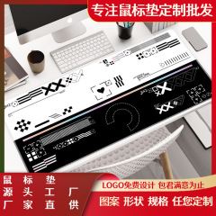 クロスボーダー爆発プリント集csgoマウスパッド超大型ゲーム専用デスクトップパッド細面ロックエッジ