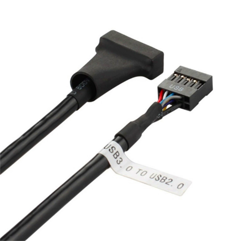 USB2 0 до USB3.0 кабель данных 9pin на 20pin Public Plug-in пылящийся USB3 0 Rap a 2.0 rpm проводка