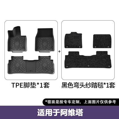 floor mats, double-layer floor – Modelə uyğun ayaqaltı - 24-26-models-of-avita-07curved-edge-yarn-blanket