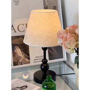 Ancient Style Table Lamp American Retro Bedroom Study Bedside Lamp Warm Touch Induction Creative Decorative Lamp