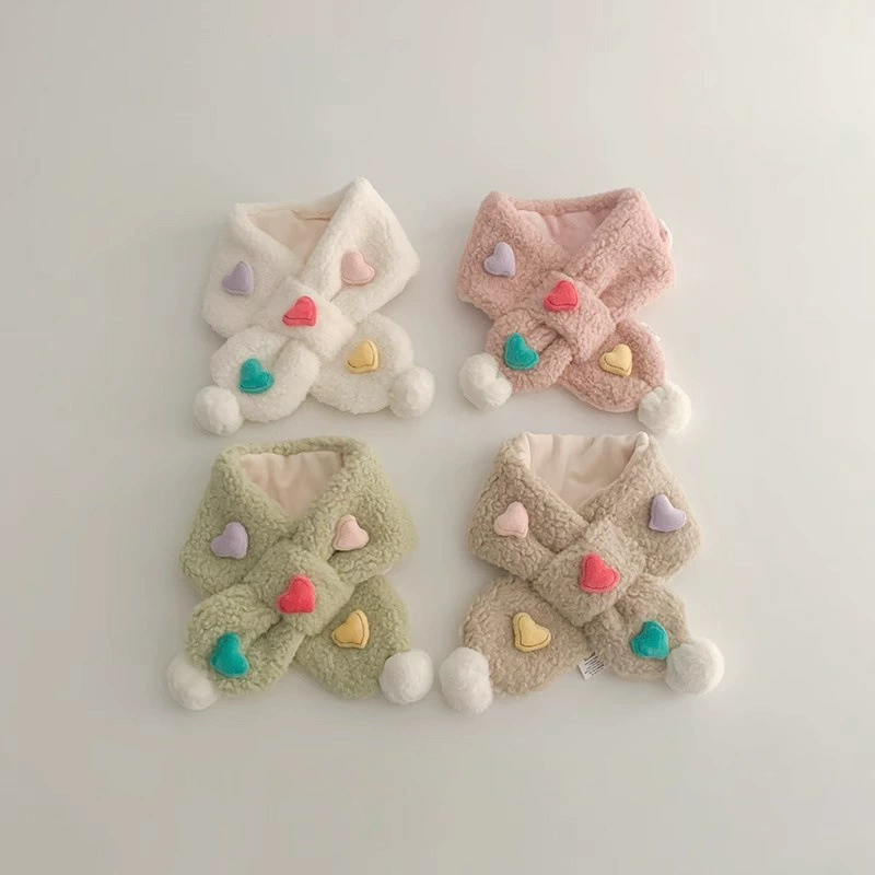 一潘 Children's winter brand cartoon scarf
