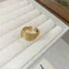 124# Ring-Gold-Environmental (Real Gold Electroplating)