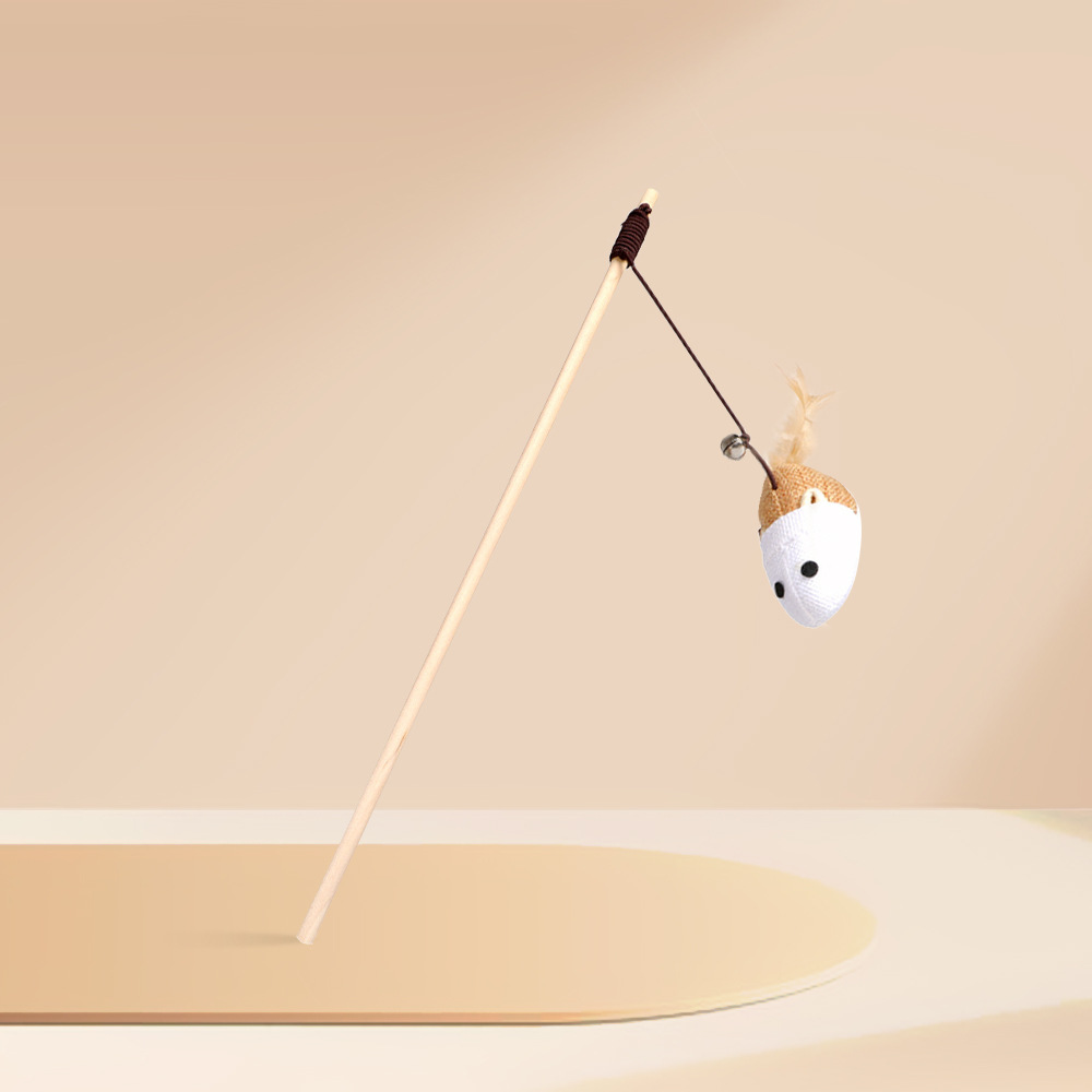 Simulación de gato de cola de perro hierba de gato varilla flexible ultra larga resistente a la mordida resistente al arañazo auto-hi alivio aburrimiento varilla de gato en stock al por mayor