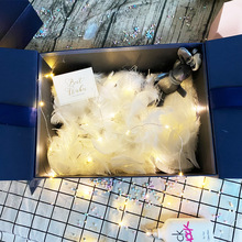 喜糖盒包裝子風韓版精美網紅生日禮品空流星球禮大號禮物廠家直銷