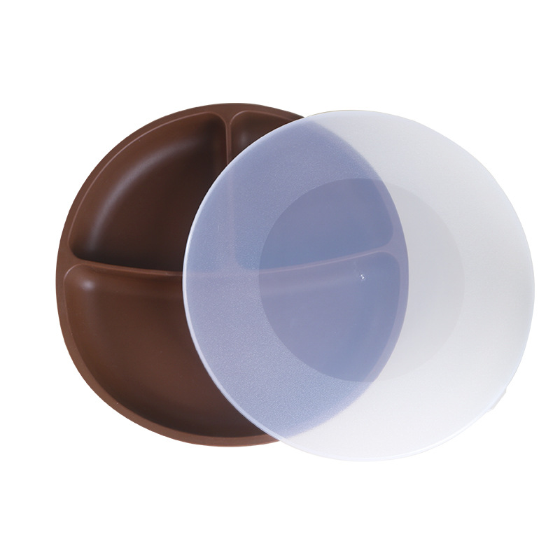 커피 컬러 [소형 흡입 컵 225g] + 투명 뚜껑