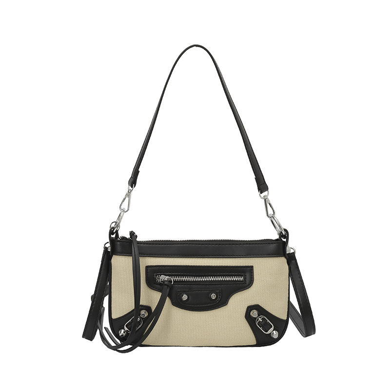 Bolso de mujer 2026 nueva moda transfronteriza bolso de color pequeño bolso de brazo nicho bolso de textura alta de hombro mochila