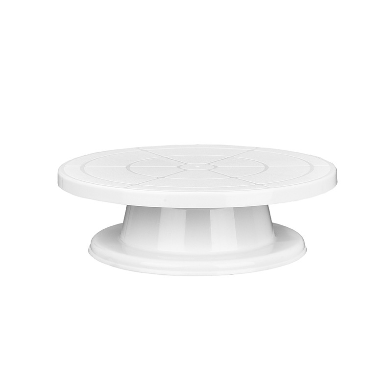 Spot Cake Turntable Baking Tray Decorating Turntable Plastic Decorating Table Rotating Tool Round Chassis Rotating Stand
