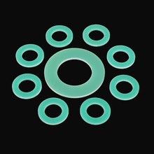 加工定制水綠色G10環氧墊片 絕緣墊圈耐高溫墊片隔熱板絕緣板