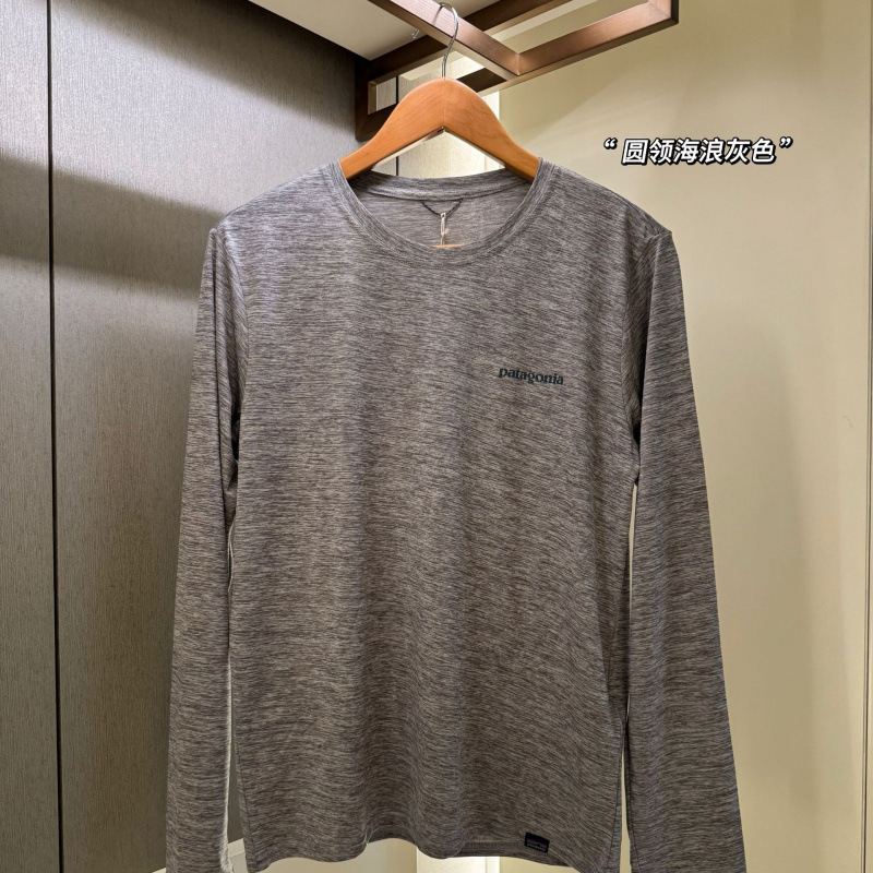 pat巴塔c1环保 海浪 飞鱼连帽圆领系列情侣款凉感防晒服钓鱼服|undefined