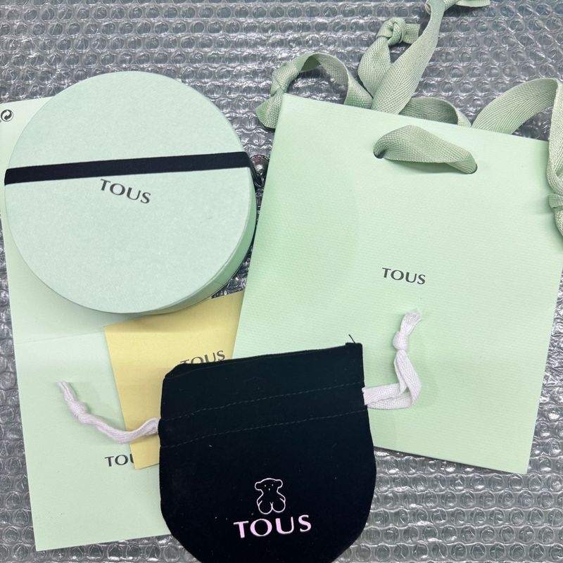 Tous Bear グリーン包装ギフトバッグ黒布バッグフルセット包装工場直販tous|undefined