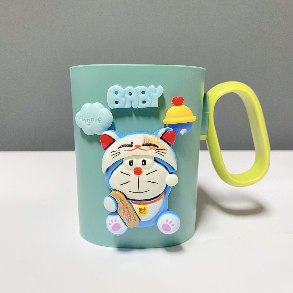 Taza de enjuague bucal taza de cepillo de dientes para niños creativo Red roja taza de cepillo de dientes pareja taza de lavado resistente a la caída niños y niñas estudiante hogar lindo