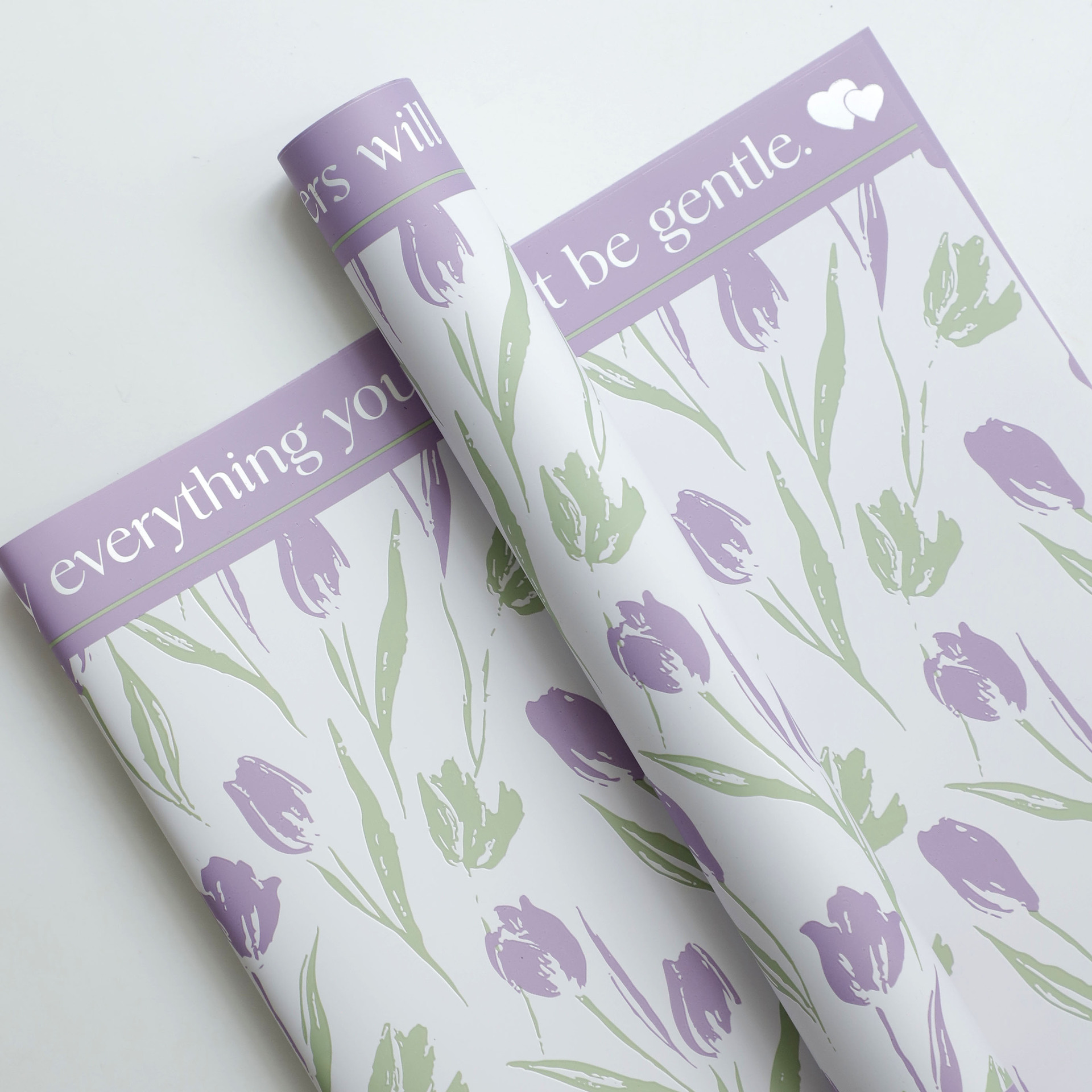 Flor Xi plum paper tulipán lenguaje flor embalaje di buquete regalo película impermeable floral flor embalaje de flores