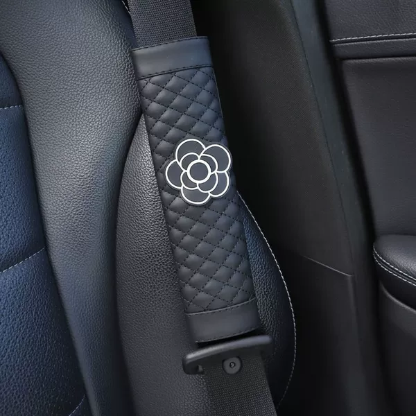 Soft Glue Black Camellia-Four Seasons Leather Style (Single)