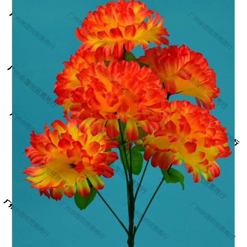 7 dahlias Qingming grave-sweeping tombs and memorial silk flower…