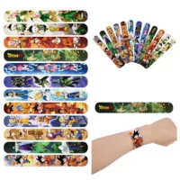 Dragon Ball Son Goku Snap Ring Детский праздничный браслет Игрушка Snap Ring Big Devil Bandai Браслет Cross-Border
