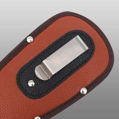 帝勝修枝剪套園藝工具保護剪刀包腰包 PU仿皮鉗套便攜五金工具包