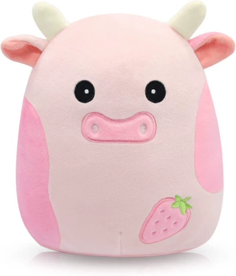 Oyuncaq yastıqlar — Toy Pillow Strawberry Cow Jack - strawberry-cow-long-mouth-20cm0140kg