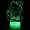 Cartoon LED table lamp, touch creative night light for St. Valentine's Day, 3D, Birthday gift