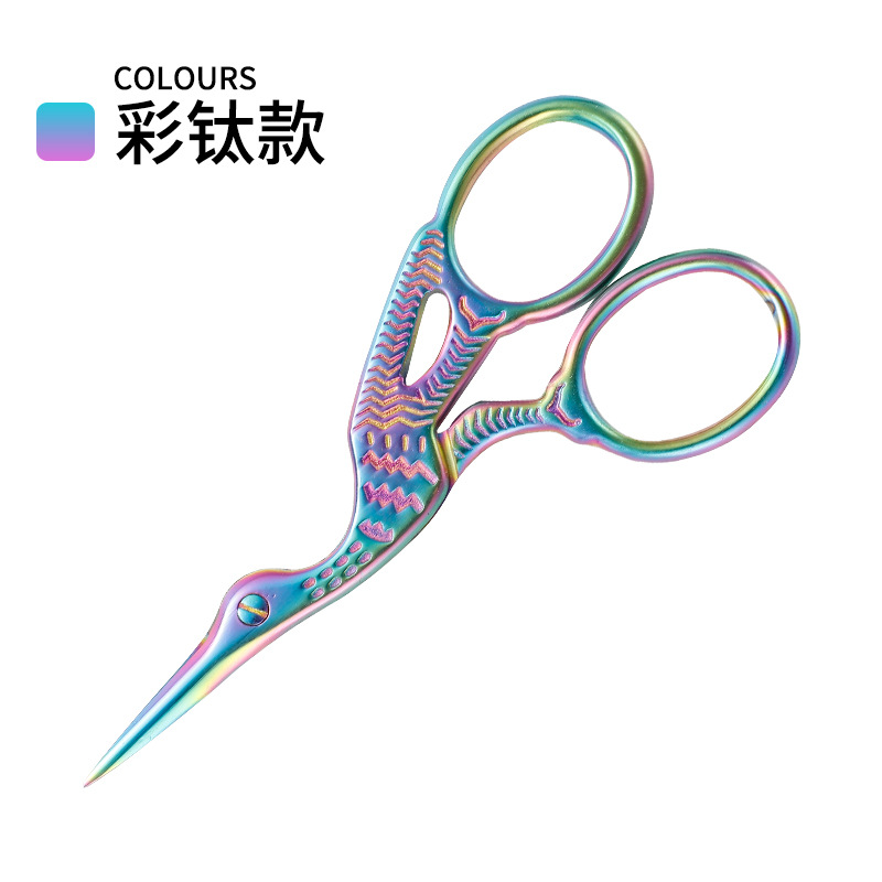 Colored titanium crane cutter