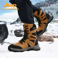 JEEP/Jeep осень-зима бренд новый мужской комфорт на открытом воздухе тепло противоскользящие и износостойкие модные кроссовки для походов