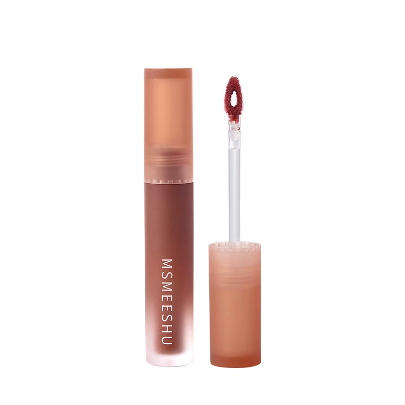 Матовая жидкая помада Lip mousse (MSMEESHU), лёгкое бархатное покрытие, демисезон, 6 тёплых оттенков