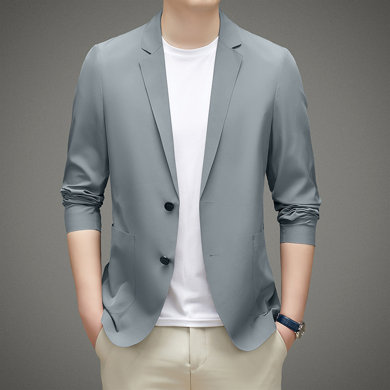 Spring solid color jacket