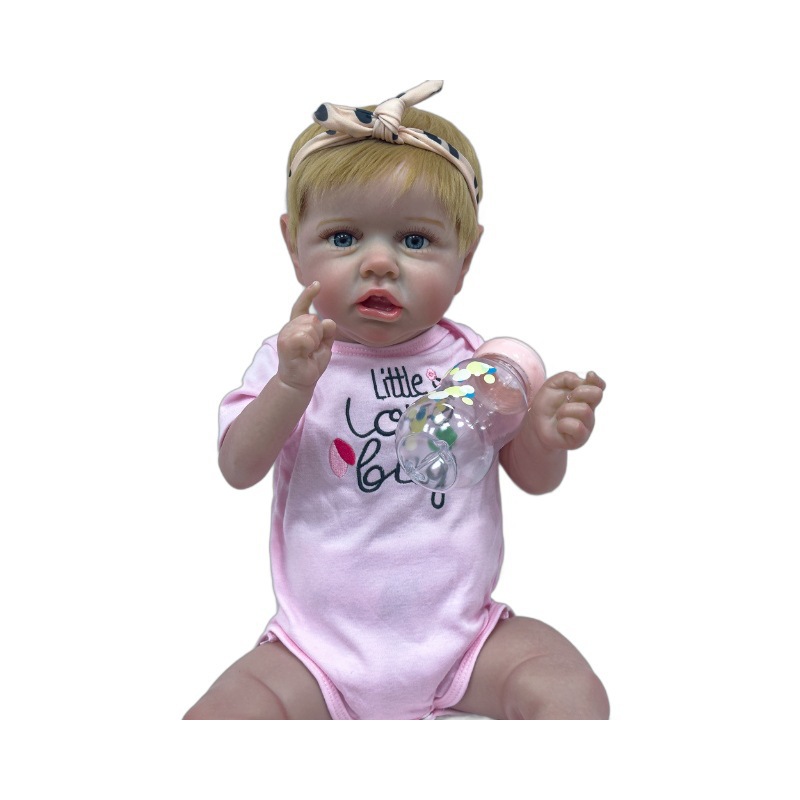 Fuerte compañía transfronteriza de muñecas caseras, muñecas nacidas, 55 cm de suministro de muñecas vivientes.