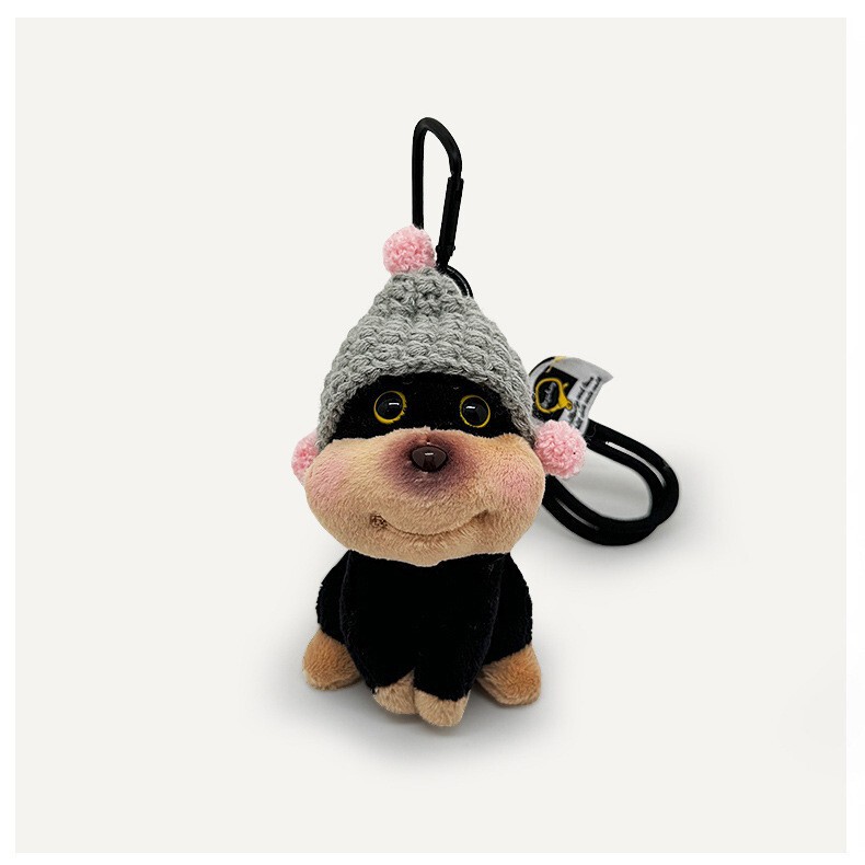 Hat Bee Puppy Bag Pendant Bag Pendant Bag Pendant Pendant Couple Creative Funny Keychain Gift Wholesale
