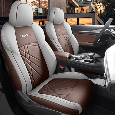 cover 2023 winter car seat – Modelə uyğun (Original) oturacaq örtükləri - gray-coffee-color-standard-version-yidongplusspecial-five-seats