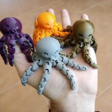 3D��ӡ�ؽڿɶ��������������צ���ͯ��߶���ģ���ְ�ڼ�
