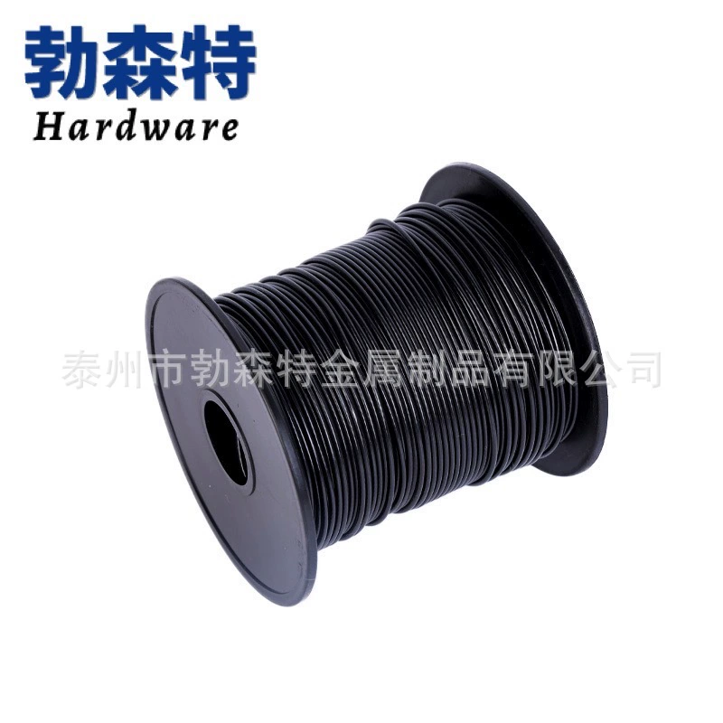 Производитель оптовая продажа из нержавеющей стали 304 черный пластиковый стальной канат с виниловым покрытием из нержавеющей стали