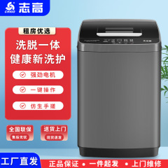 志高洗濯機全自動家庭用10キロ大容量賃貸用小型洗濯機