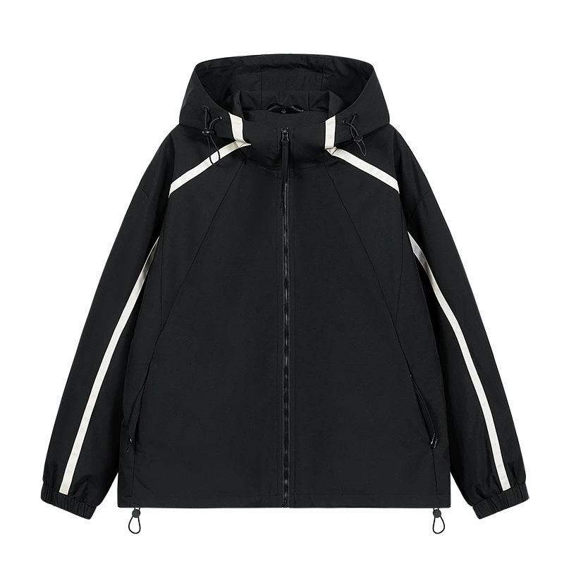 Autumn waterproof windproof quality travel jacket, trend thin trench coat