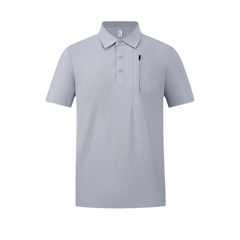 Camiseta de polo de tamaño grande personalizada camiseta transfronteriza ropa de trabajo camiseta cultural bordada logotipo impresa nylon ropa de trabajo de manga corta personalizada