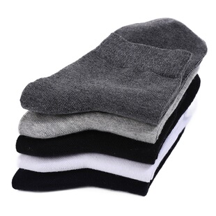 100 Cotton Men's Socks Autumn and Winter Thickened Warm Mid-length Socks Sweat Absorbing Breathable Cotton Socks All-match Sports Socks for All Seasons