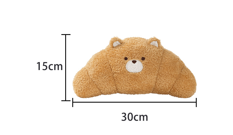 Blue Rain New Product Car Headrest Neck Pillow Creative Plush Car Seat Cushion Waist Pillow Cute Car Lumbar Support