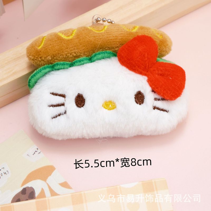 人気のかわいいハンバーガーホットドッグきしむペンダント kt ケーキパチャコーンバッグぬいぐるみペンダント卸売|undefined