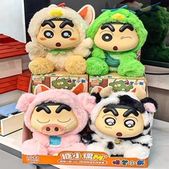 霊動クレヨンしんちゃん牧場物語シリーズの小さな人形を飾って盲目の箱の人形を飾るかわいいぬいぐるみ野原新