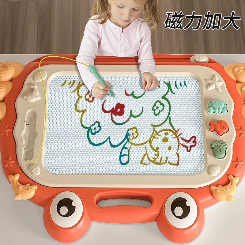 Детская магнитная доска для рисования, доска для письма, детская доска для рисования, красочная доска для граффити, бытовые детские игрушки для рисования от 2 до 3 лет