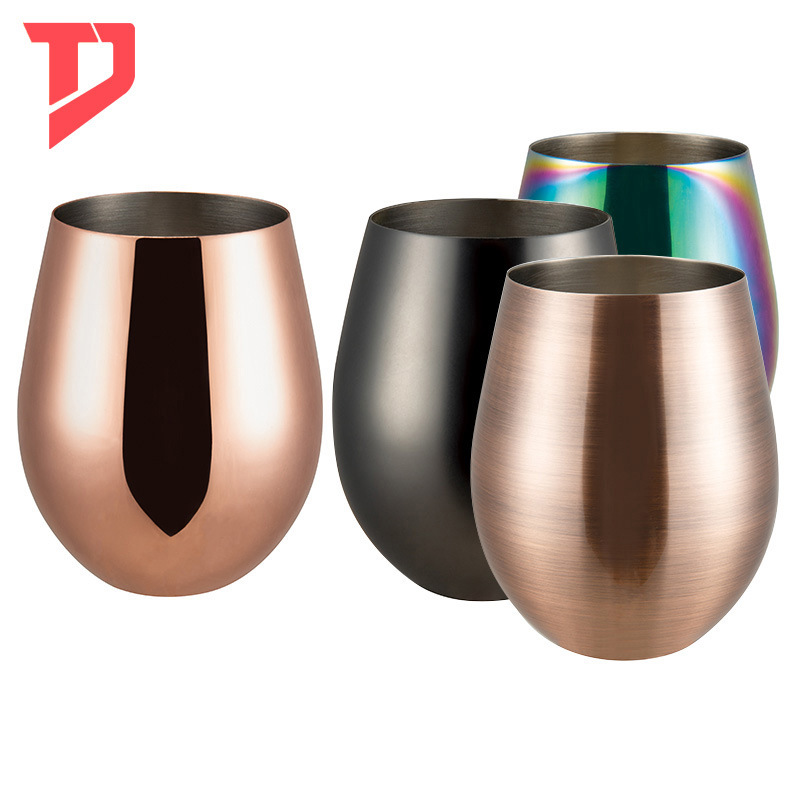 304 de acero inoxidable de doble capa taza de whisky personalidad creativa bar cerveza bebida fría taza de contabilidad taza de cóctel