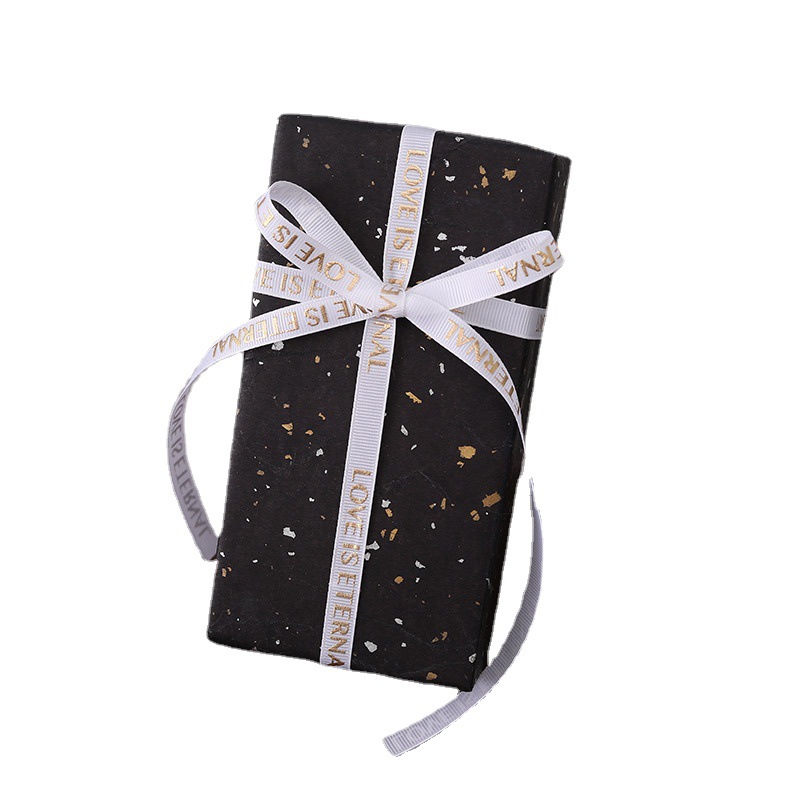 1cm de la cinta de bronceado Flor de embalaje de la cinta ramo de material de embalaje al por mayor regalo de San Valentín cinta de poliéster