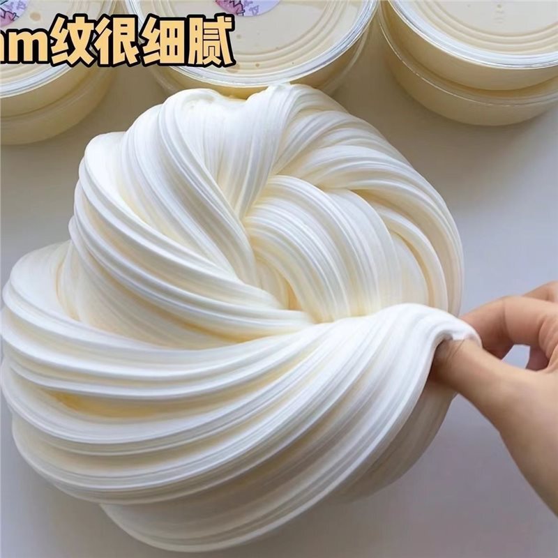 M home foaming glue becomes big bucket decompression toy cherries foaming glue cheap color mud girl heart slime mud