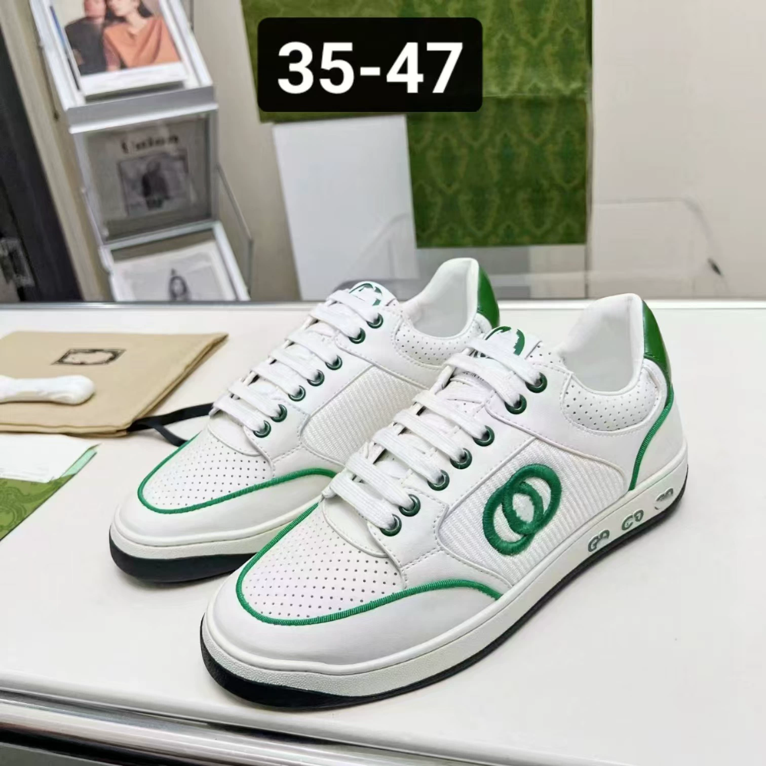 G Home Color Color кроссовки мужские и женские маленькие белые туфли ранней весны 2025 новая кожаная пара повседневная удобная спортивная обувь