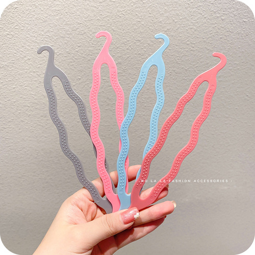 Hair braiding tool for adults and children, hair styling artifact, hair pin, girls' hair tying, hair piercing, hair tying comb