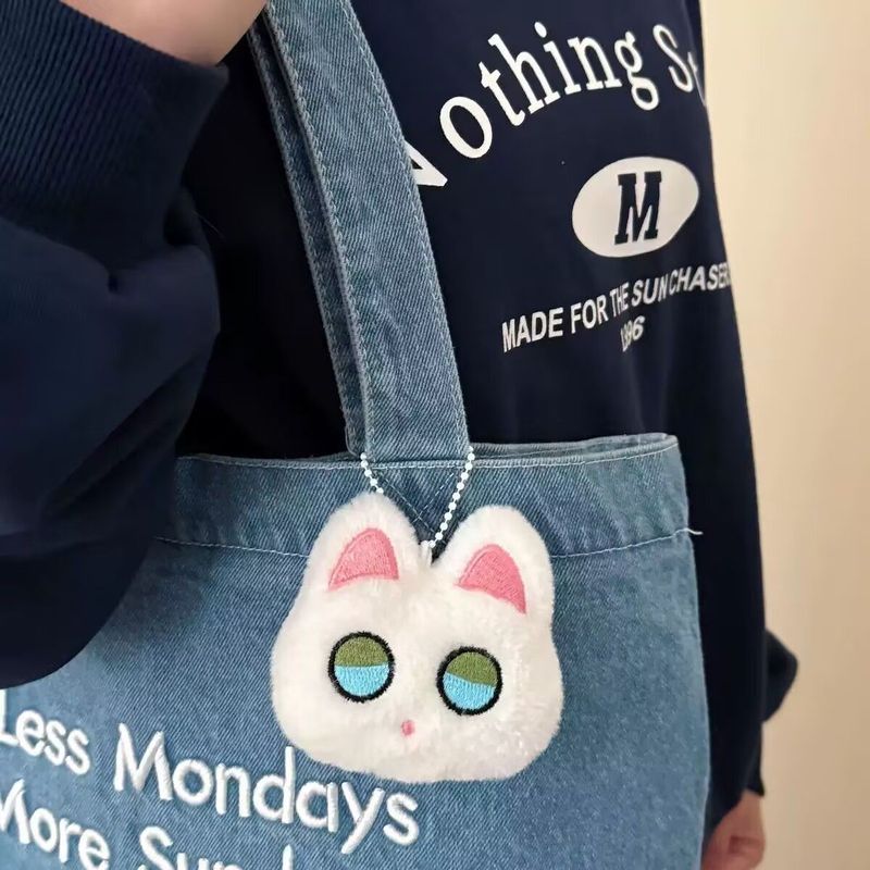 新しい漫画バターベアペンダントウサギぬいぐるみペンダントかわいいドライキャット人形きしむ卸売|undefined