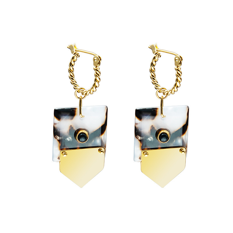 Oferta especial experiencia europea y americana joyería de acero titanio vacío galvanoplastia no decoloración no alérgica joyería pendientes collar fábrica al por mayor